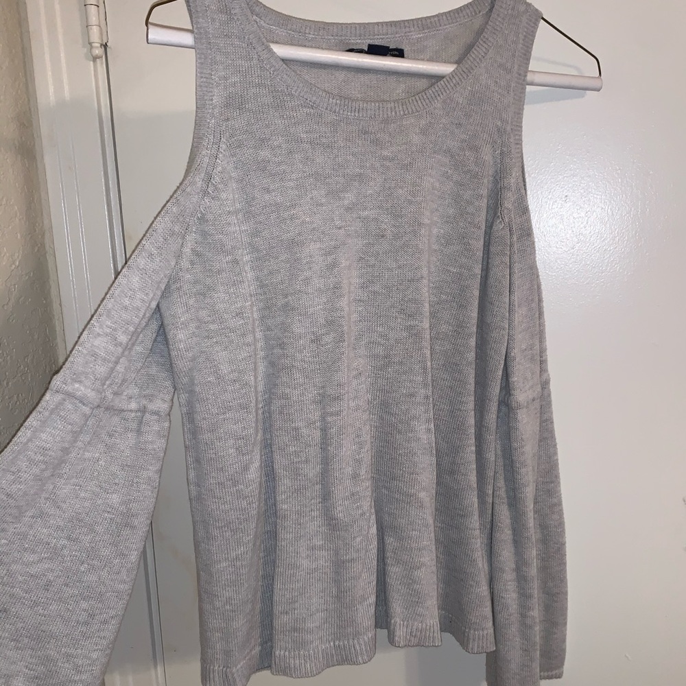 Bell sleeve sweater